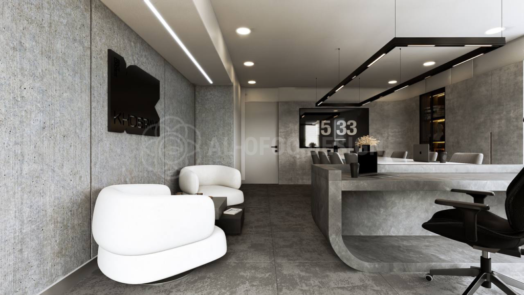 office modern design reception