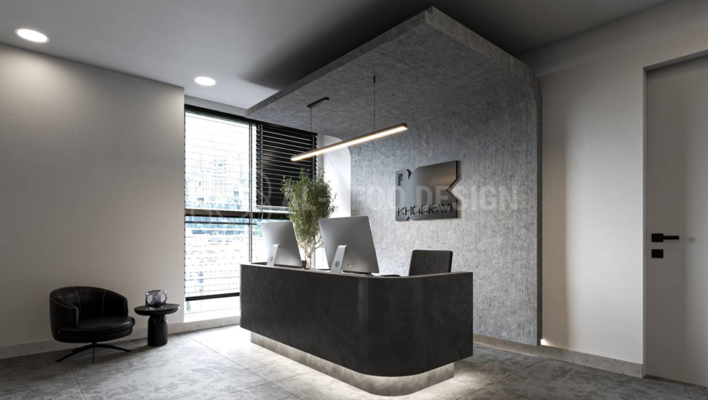 office reception design